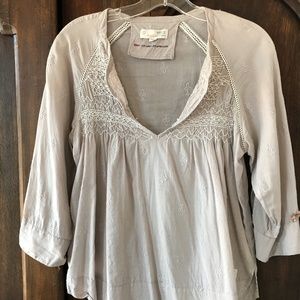 Odd Molly Smocked Top - 894A - Size 1 - super nice! barely worn
